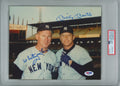 MICKEY MANTLE & WHITEY FORD DUAL SIGNED 8X10 PSA DNA AF09374 GEM MINT 10 AUTO0