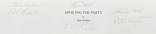 AVG Flying Tigers Signed Spoiling The Party Print x6 Autos Tex Hill Stokes1