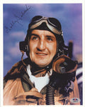 FRANCIS GABBY GABRESKI SIGNED 8X10 PSA DNA (D) WWII ACE 34.5V0