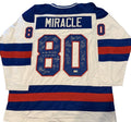 1980 US OLYMPIC HOCKEY TEAM SIGNED JERSEY BAS MIRACLE ON ICE X18 W/ INSC0