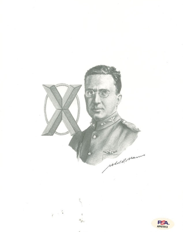 Harold R. Harris Signed 8x10 Print PSA DNA LOA Jay Ashurst Artwork0