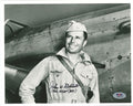 JOHN MITCHELL SIGNED 8X10 (D) PSA DNA WWII ACE 11V YAMAMATO MISSION0