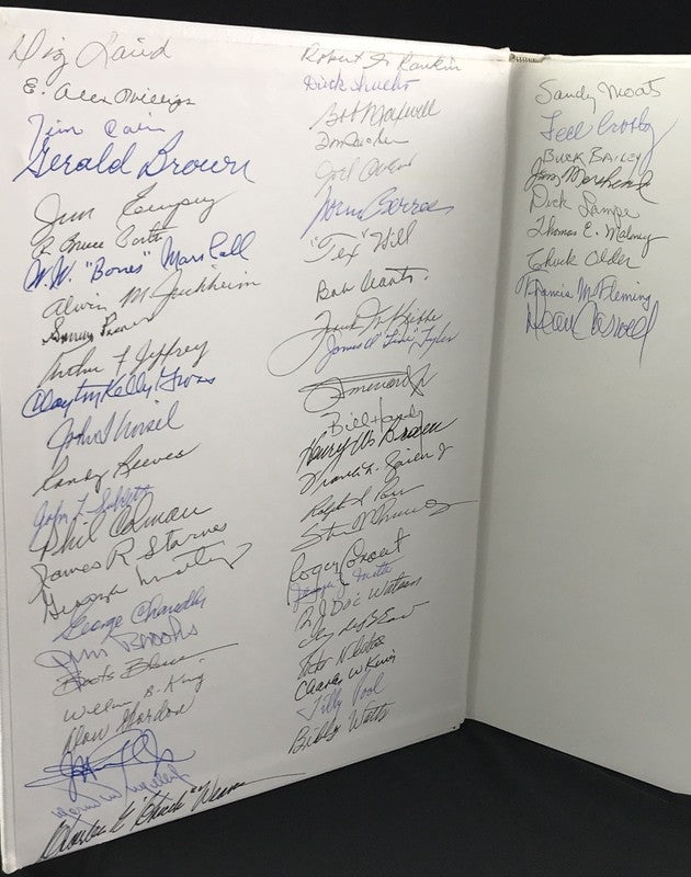 American Fighter Aces Signed Book 58 Autographs PSA DNA LOA WWII Pilots0
