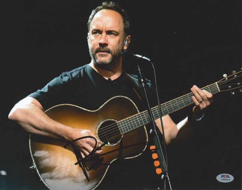 Dave Matthews Signed 11x14 Photograph PSA DNA LOA Authentic Autograph #19 DMB0