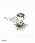 Cook Cleland Signed 8x10 Print PSA DNA LOA Jay Ashurst Artwork0