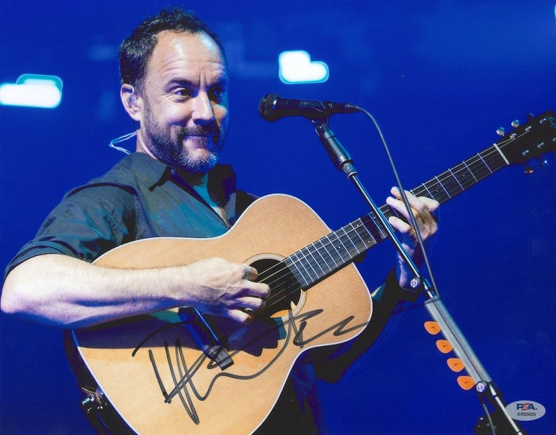 Dave Matthews Signed 11x14 Photograph PSA DNA LOA Authentic Autograph #20 DMB0