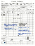 John Downey Signed 509th Trinity Test Flight Record Laggin Dragon BAS D87992